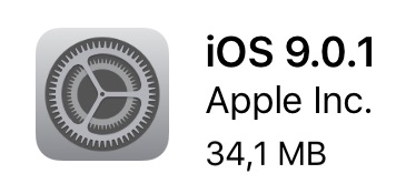 Apple kommt mit iOS Nachbesserung 9.0.1