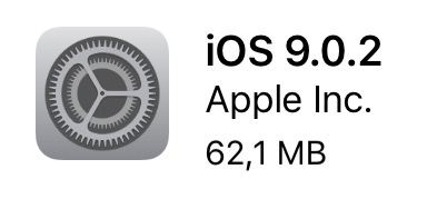 Apple mit neuem Update iOS 9.0.2