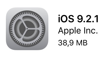 Apple bringt neues iOS 9.2.1 Update