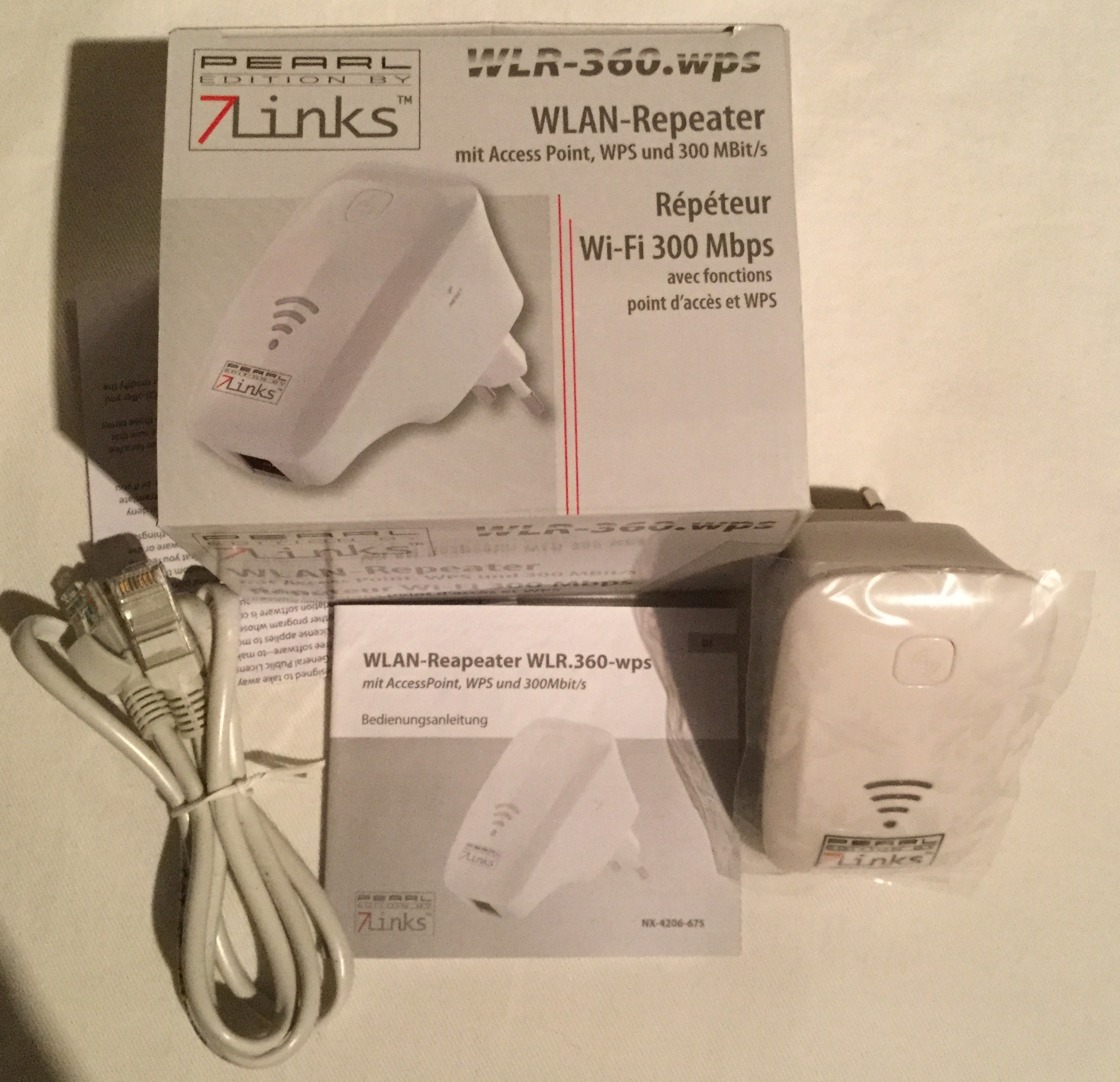 7Links WLR-360.wps WLAN-Repeater im Test