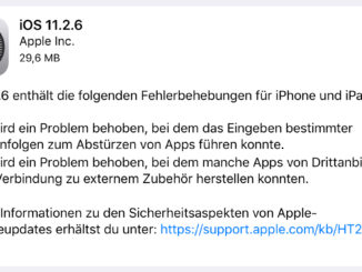 iOS 11.2.6 Update