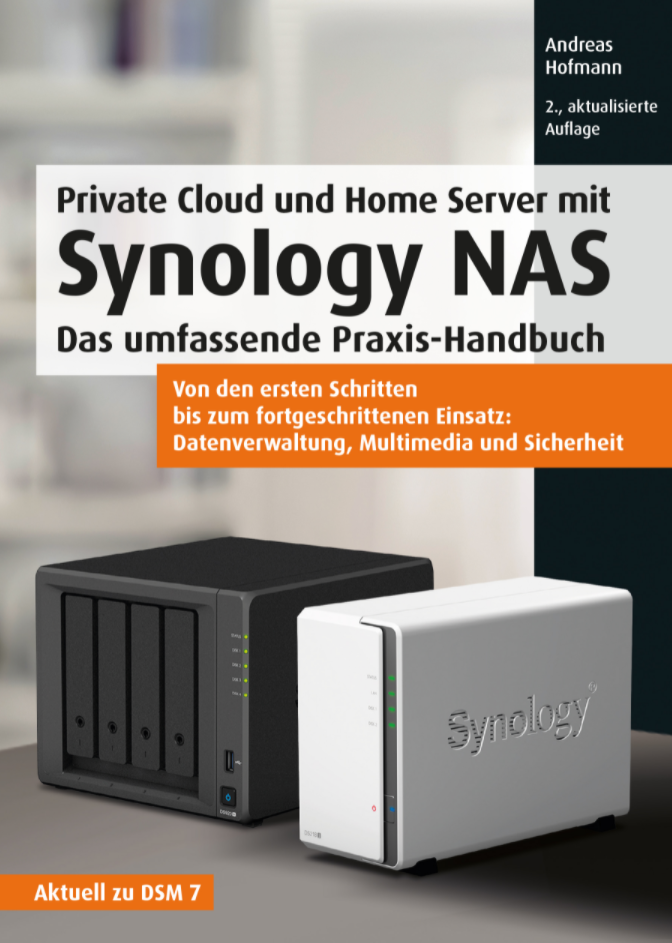 Private Cloud und Home Server mit Synology NAS | Andreas Hofmann | mitp-Verlag